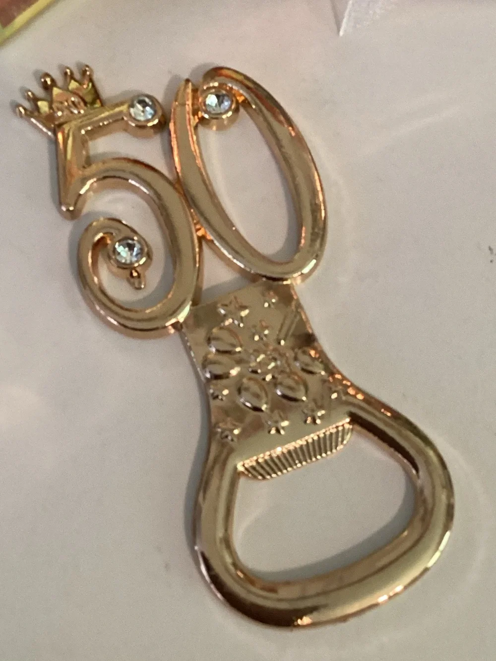 Set of 50th Birthday Bottle Openers - 7 Individually Gift Boxed Party Favors